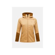 PEAK PERFORMANCE W Rider Essentials Zip Hoodie Brown