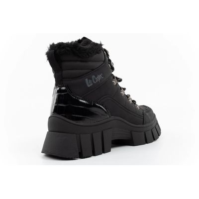 4. Lee Cooper Women’s Winter Boots, Black Insulated Ankle Boots