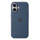 3. Apple iPhone 16 Silicone Case with MagSafe - Denim