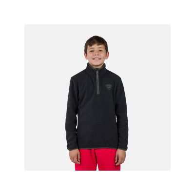 2. Rossignol Jr Strawpile Fleece Hz Sweatshirt Black