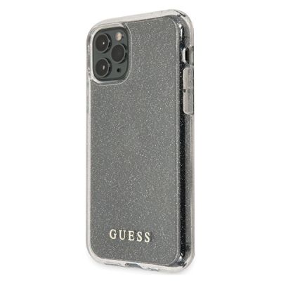 2. Guess GUHCN58PCGLSI iPhone 11 Pro silver/silver hard case Glitter