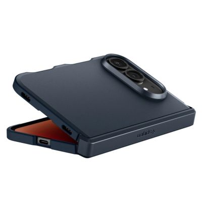 6. Spigen Tough Armor T MagSafe case for iPhone Duo - navy blue