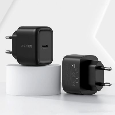 8. Ugreen USB Type C charger 25W Power Delivery + USB Type C cable 2m black (50581)
