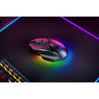 4. Razer Basilisk V3 Pro Mouse Right Side RF Wireless + Bluetooth + USB Type-C Optical 30000 DPI