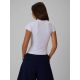 2. Women's slim plain T-shirt 4F 4FRSS26TTSHF4520-10S