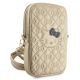 3. Hello Kitty Quilted Bows Strap bag - gold