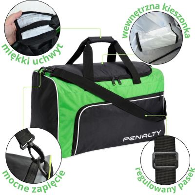 4. PENALTY BAG MALA GYM S11 MEDIUM GREEN