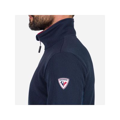 5. Rossignol Cieloalto Fleece Fz Navy Blue Sweatshirt