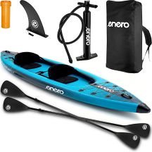 2-PERSON KAYAK 465x74x42CM LAMINATED PVC BLUE ENERO