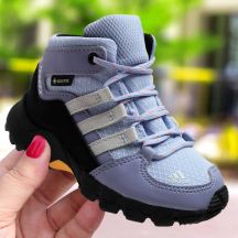Adidas Terrex Mid GTX children's sports shoes sneakers purple (FZ6053)