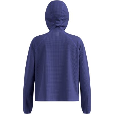 3. Odlo CUBIC Mid-Layer Hoodie, Blue