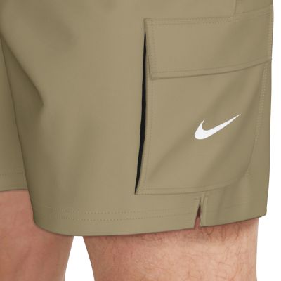 4. Nike Voyage Solid Essenti Parac Khaki NESSG454 241 Swim Shorts