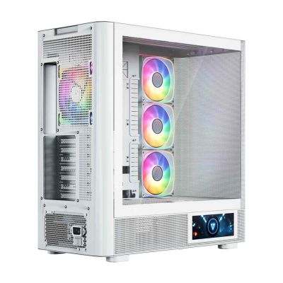 20. MODECOM VOLCANO AQ 400 ARGB MIDI CASE WHITE