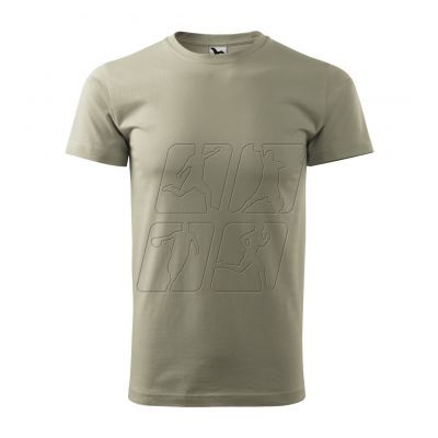 3. T-shirt Malfini Basic M MLI-12928 light khaki