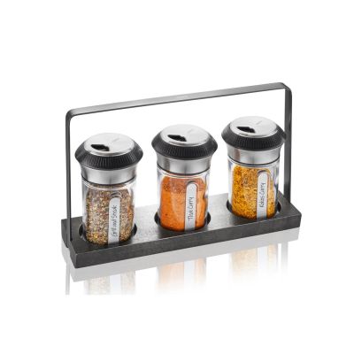3. Set of 3 Gefu X-plosion G-34654 spice containers