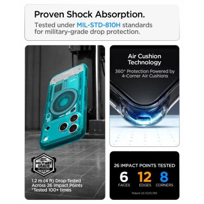 12. Spigen Ultra Hybrid MagSafe case for iPhone 18 Pro / 17 Pro - light blue