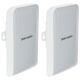 2. Hikvision DS-3WF1000-EI-2N bridges and multipliers Network bridge 300 Mbit/s White