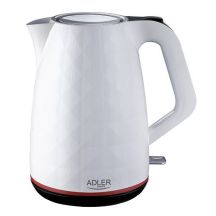 Electric kettle Adler AD 1277 w (2200W 1.7l; white)