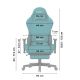 10. Huzaro Force 5.7 Teal Gaming Chair