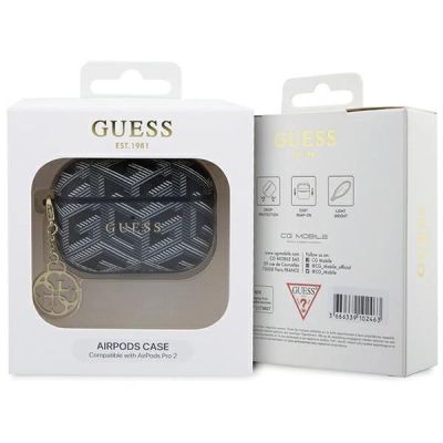 4. Guess GUAP2PGCE4CK case for AirPods Pro 2 cover - black GCube Charm
