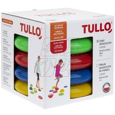 2. Sensory disks 4 pcs. Tullo 457