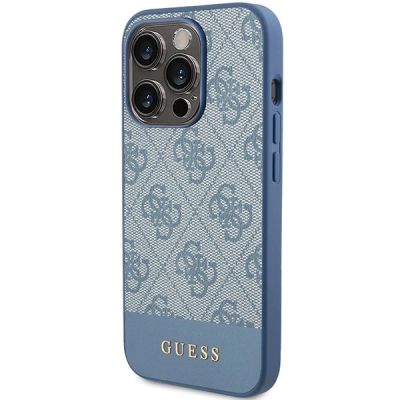 2. Guess 4G Stripe Collection case for iPhone 15 Pro - blue