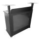 4. DJ BOOTH BK - DJ booth table, RGB LED backlit board, remote control, pens, cover
