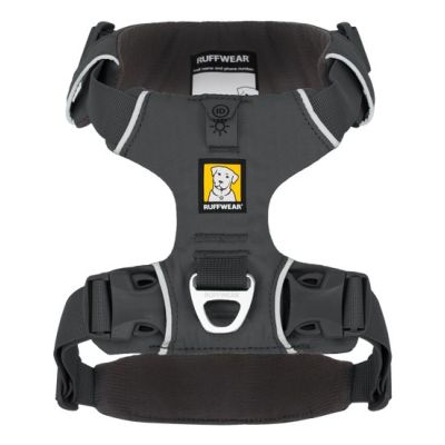 4. Ruffwear 30503-042M Dog / Cat Harness M Grey Nylon, Polyester Dog Non-stretch Harness