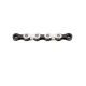 KMC Chain X11' 118 Links Silver Black Box