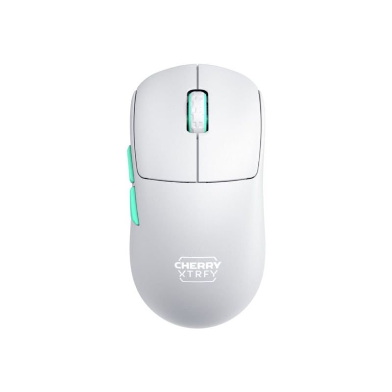 9. Wireless, WHITE CHERRY XTRFY M68 mouse