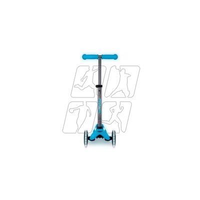 9. Mini Micro Deluxe Glow LED Plus Glacier Aqua Scooter