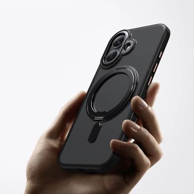 3. Tech-Protect MagRing MagSafe case for iPhone 17 - matte black