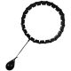 14. Hula Hoop with Massager and Weights, Black, Energo Fit