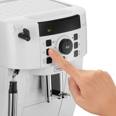 8. DELONGHI MAGNIFICA S ECAM21.117.W White espresso machine