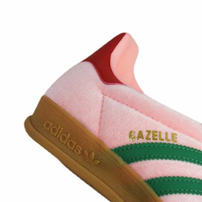 8. Adidas Gazelle Indoor Women's Shoes W Pink Velvet - JI2713