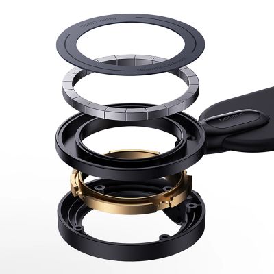 4. Baseus C02 Go Series MagSafe Compatible Dashboard Mount - Black