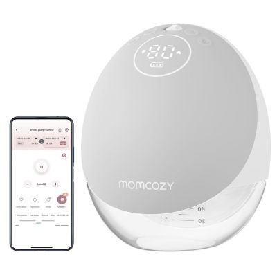 4. Momcozy M9 Breast Pump - Single (Gray)