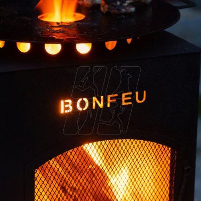 10. BonFeu BonCarré garden fireplace rusty 3503R