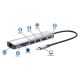 8. Manhattan 153966 Wired Docking Station USB 3.2 Gen 2 (3.1 Gen 2) Type-C Silver