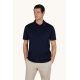 Paul&Shark Men's Cotton and Lyocell Polo Shirt Navy Blue (25411283-13)