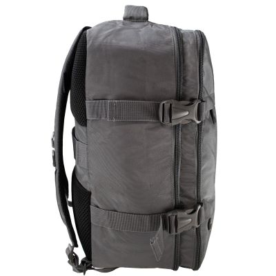 5. Graphite Airplane Backpack with Laptop Compartment SEMI LINE