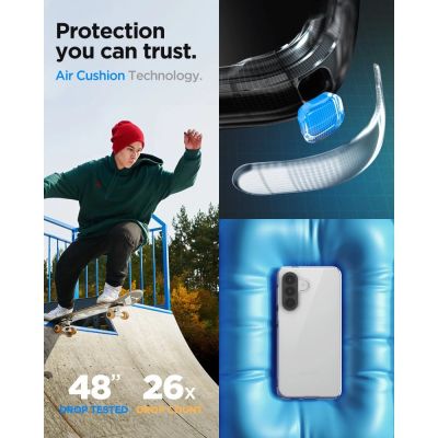 12. Spigen Liquid Crystal Case for Samsung Galaxy A57 5G - Transparent