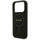 6. Guess Saffiano Classic Logo MagSafe Case for iPhone 17 Pro - Black