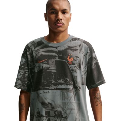 3. Nike FFF Iron Men's T-Shirt Gray IQ2261 068