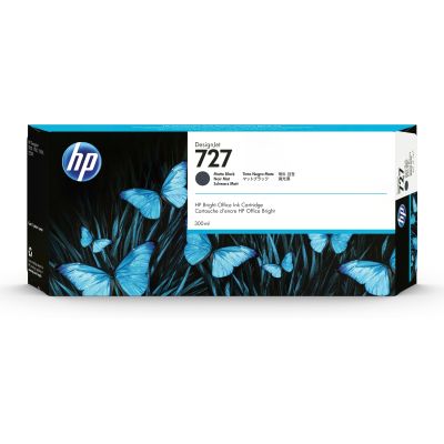 3. HP 727 DesignJet Matte Black Ink Cartridge 300ml