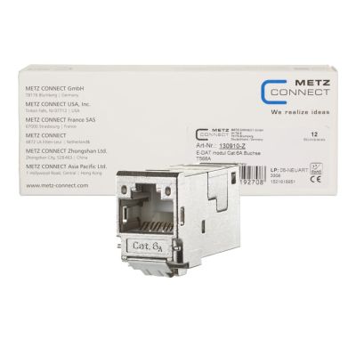 3. METZ CONNECT 130910-Z RJ-45 plug Metallic