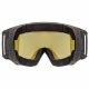 Uvex Athletic CV women's/men's ski goggles, sports snowboard goggles, black (55/0/527/2231)