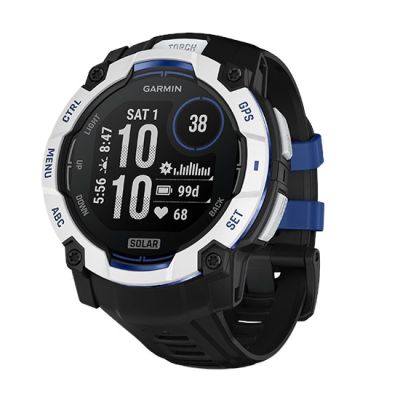 20. Garmin Instinct 3 Solar 010-02935-03 Smartwatch 50mm Black and White