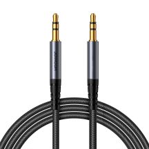 Joyroom stereo audio cable AUX 3.5 mm mini jack 1.2m black (SY-A08)