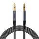 Joyroom stereo audio cable AUX 3.5 mm mini jack 1.2m black (SY-A08)